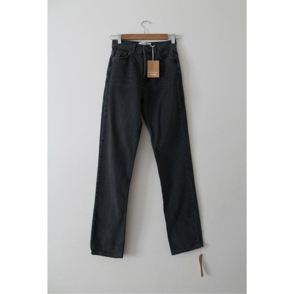 Reformation Cynthia High Rise Straight Long Jeans Seine Size 23 - Picture 2 of 6